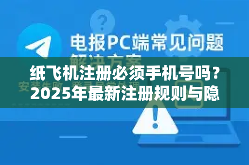 纸飞机注册必须手机号吗？2025年最新注册规则与隐私保护指南