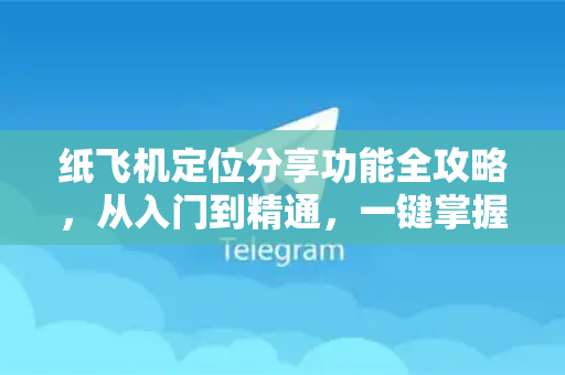 纸飞机定位分享功能全攻略，从入门到精通，一键掌握好友实时位置