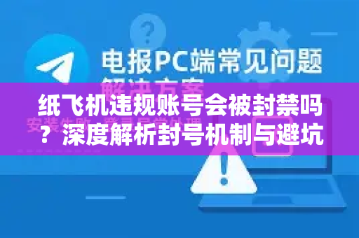 纸飞机违规账号会被封禁吗？深度解析封号机制与避坑指南（2025最新版）