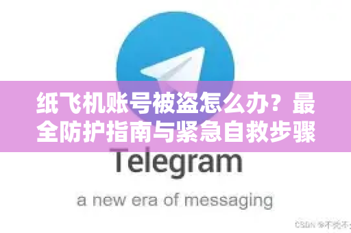 纸飞机账号被盗怎么办？最全防护指南与紧急自救步骤